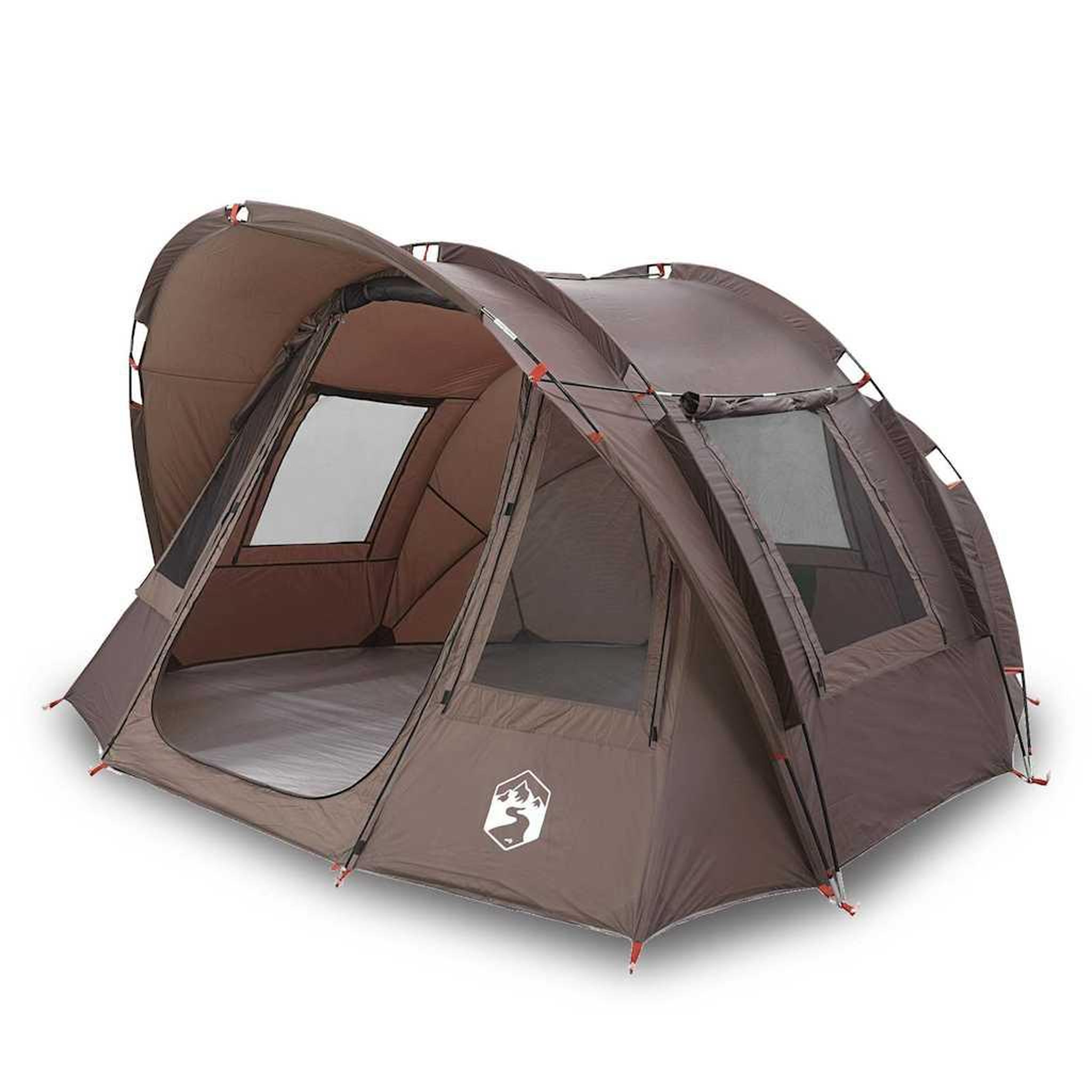 Voir la diapositive 2 : VIDAXL Tente de peche 2 personnes marron impermeable