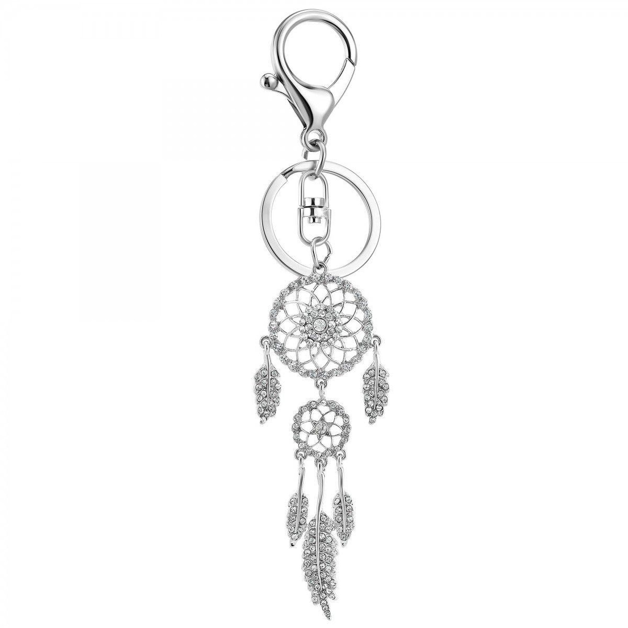 SC CRYSTAL Bijou de sac attrape-rêve SC Crystal orné de Cristaux scintillants