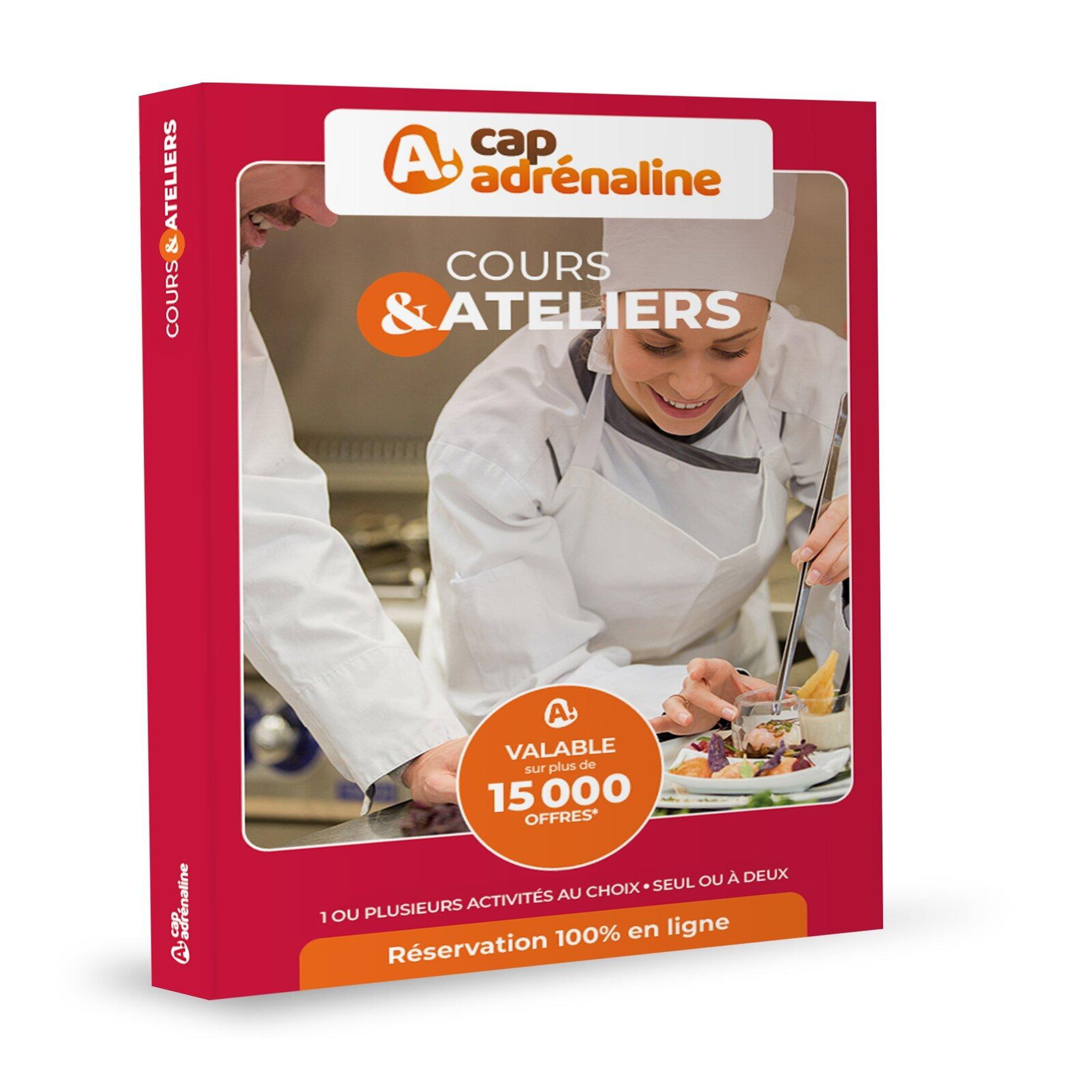 CAPADRENALINE Coffret cadeau CapAdrénaline - Cours & Atelier