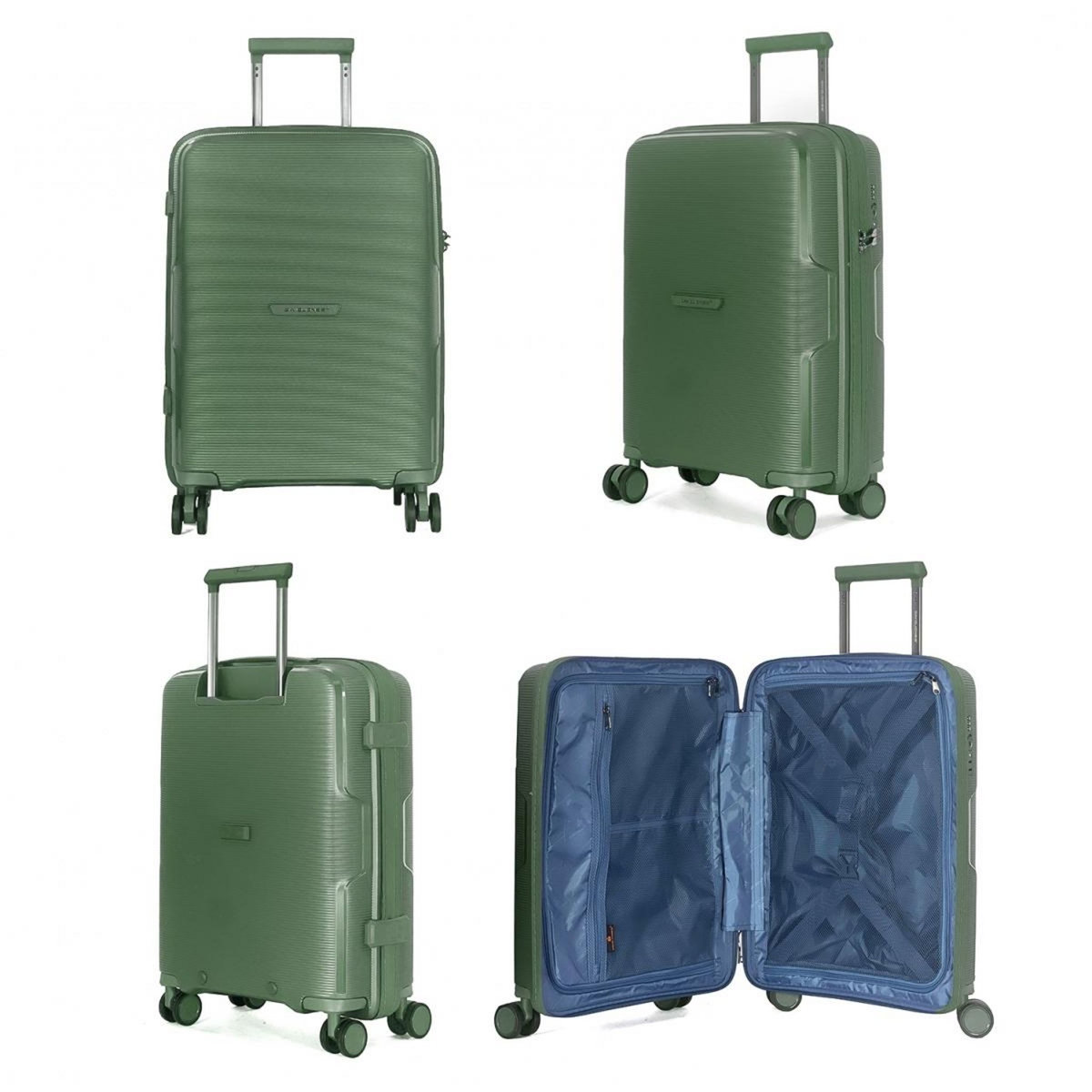 David Jones Lot 3 valises rigides dont 1 valise cabine TSA