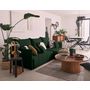 Voir la diapositive 2 : BEST MOBILIER Petra - canapé d'angle réversible - convertible avec coffre - 4 places - en velours