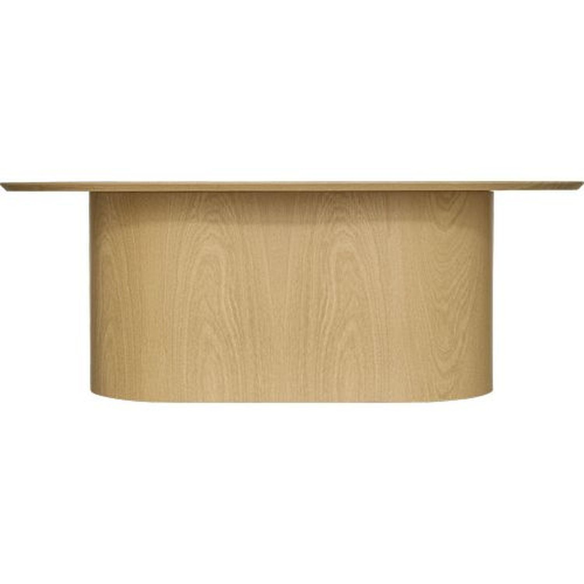 Voir la diapositive 5 : ATMOSPHERA Table basse ovale en bois lee - beige