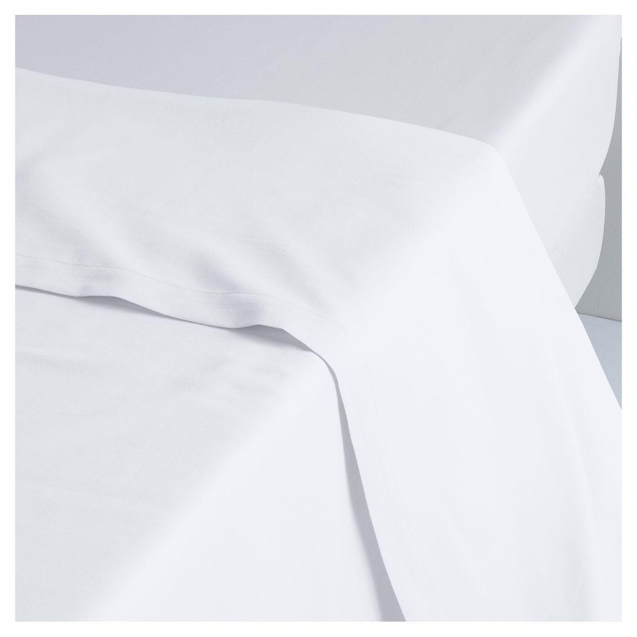 Voir la diapositive 1 : ACTUEL Drap plat uni en polycoton - collection permanente