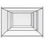 Voir la diapositive 5 : VIDAXL Cage pour chien avec portes gris 6x2x1,5 m acier galvanise