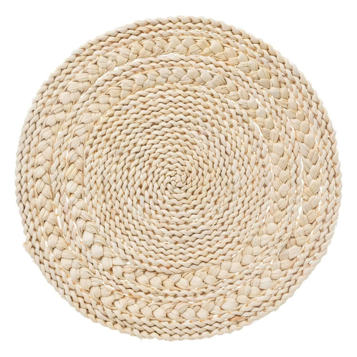 SECRET DE GOURMET Set de table rond Escambia - Diam 38 cm - Beige