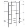 Voir la diapositive 2 : VIDAXL Etagere de rangement pour 6 caisses Argente 96x33x116 cm Acier