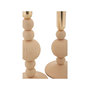 Voir la diapositive 3 : Paris Prix Lot de 2 Chandeliers  Aster  25cm Rose & Or