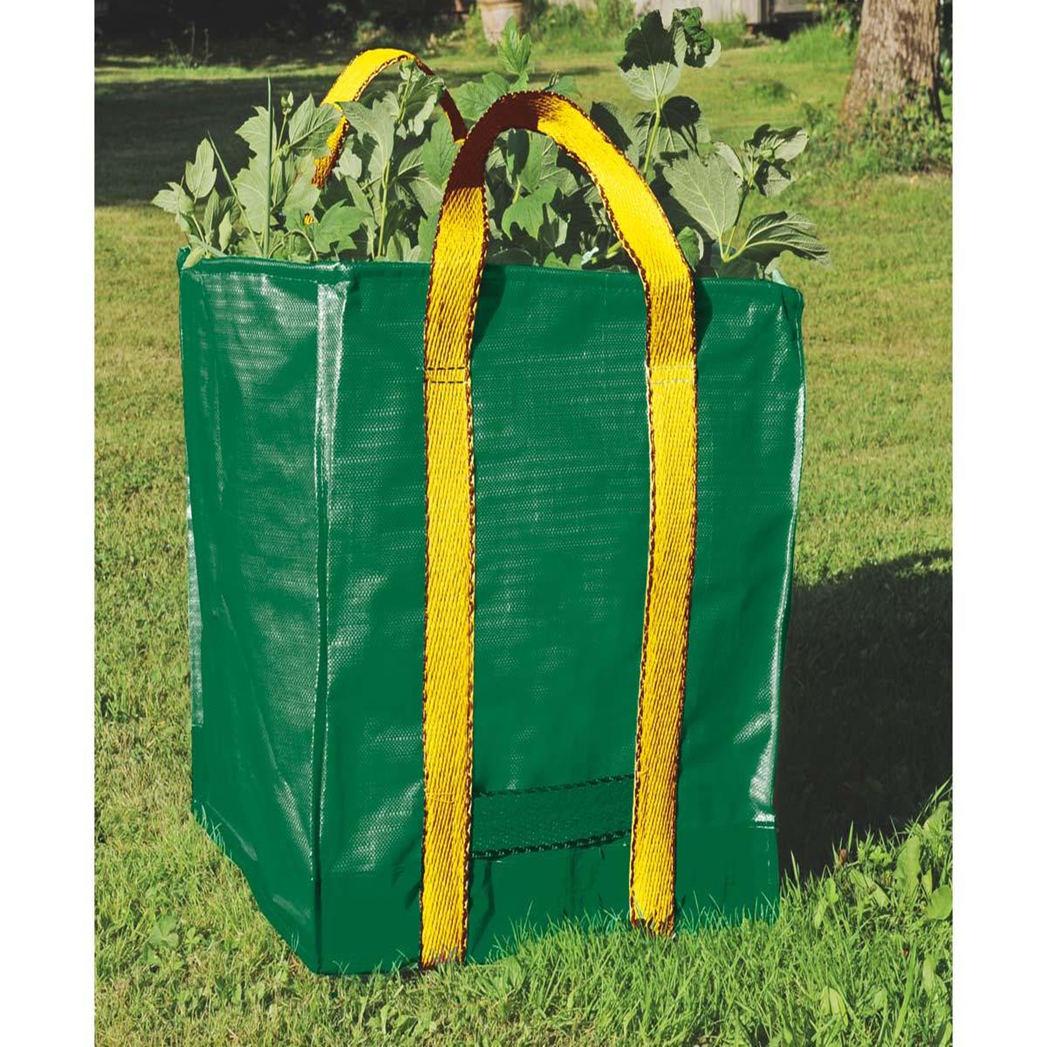 Voir la diapositive 2 : Nortene Sac de déchets verts réutilisable - 252 l - ø 60 x h 70 cm - nortène
