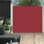Voir la diapositive 1 : VIDAXL Auvent lateral retractable de patio 100x300 cm Rouge