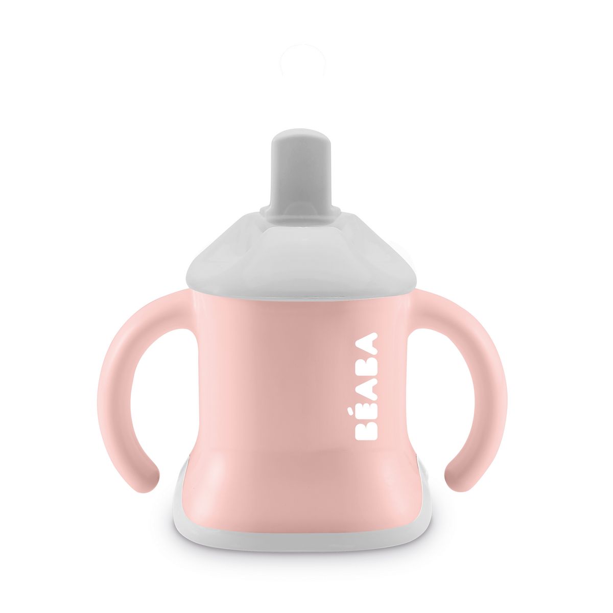 BEABA Tasse Evoluclip 3 en 1 rose