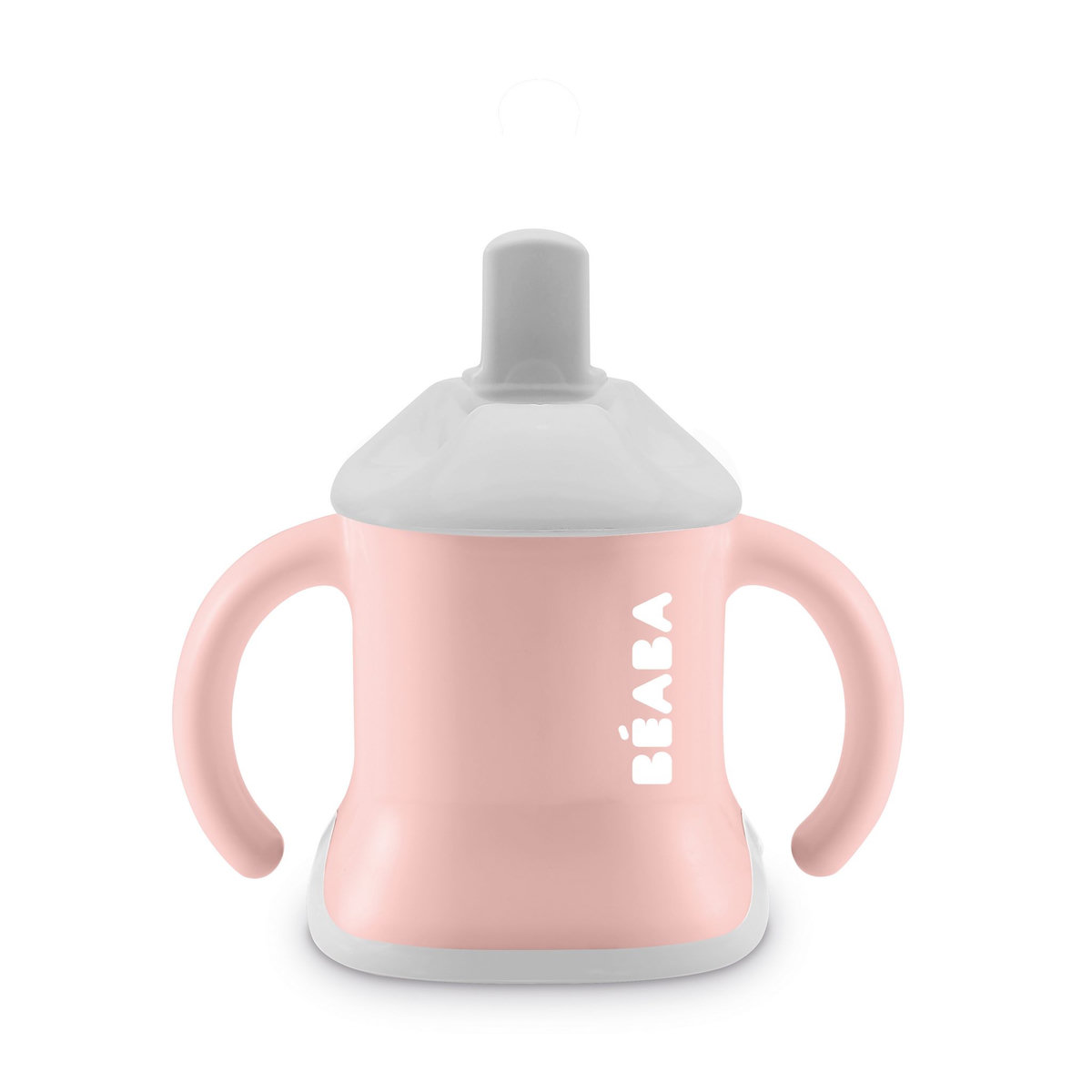 BEABA Tasse Evoluclip 3 en 1 rose