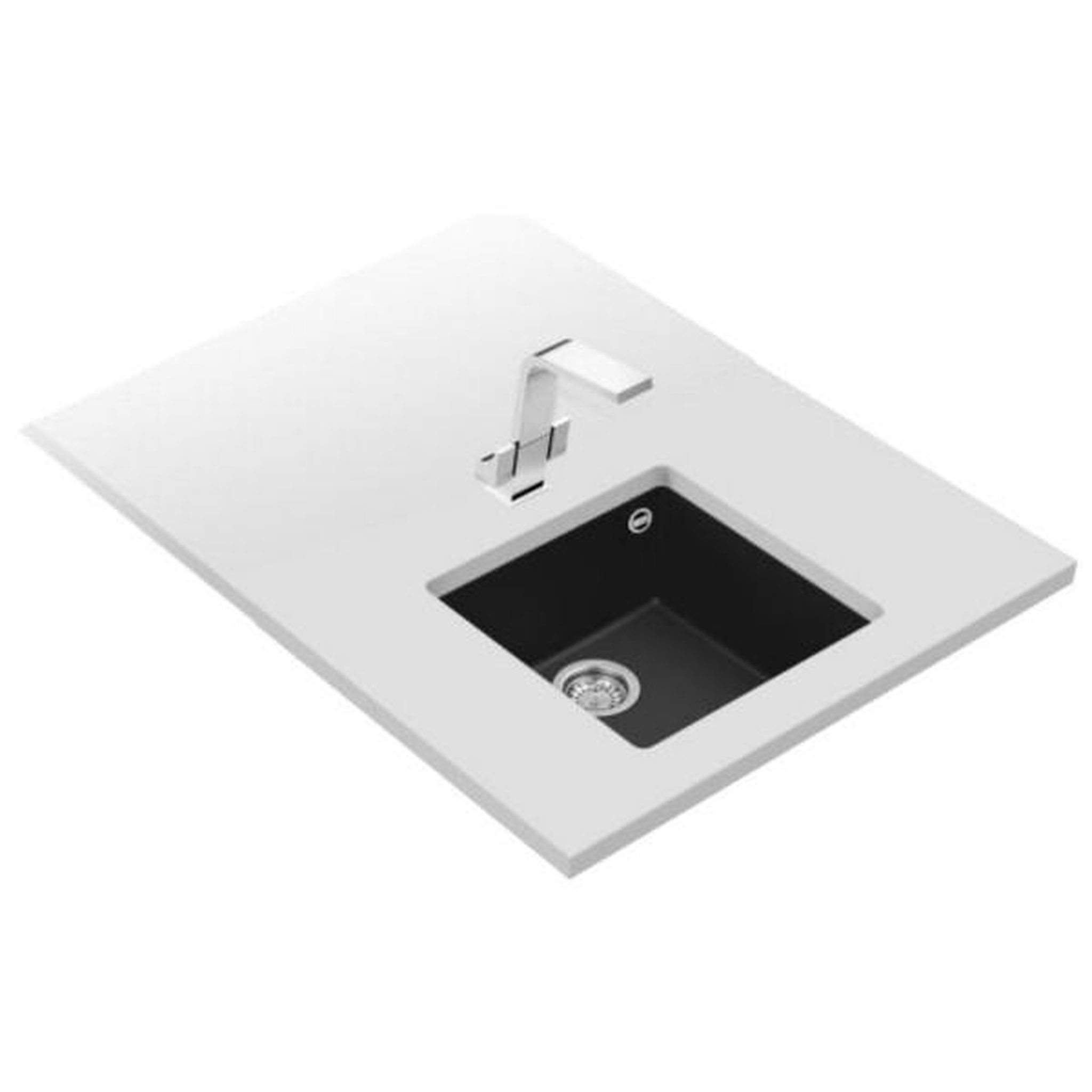 Voir la diapositive 3 : TEKA Évier simple Teka Square 40.40 TG