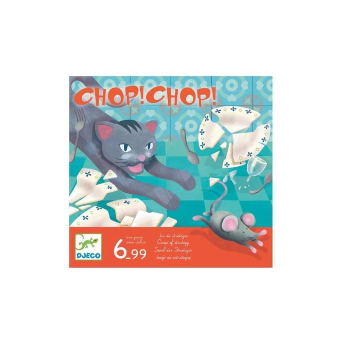 Sylvanian Families Jeu de tactique Djeco Chop ! Chop !