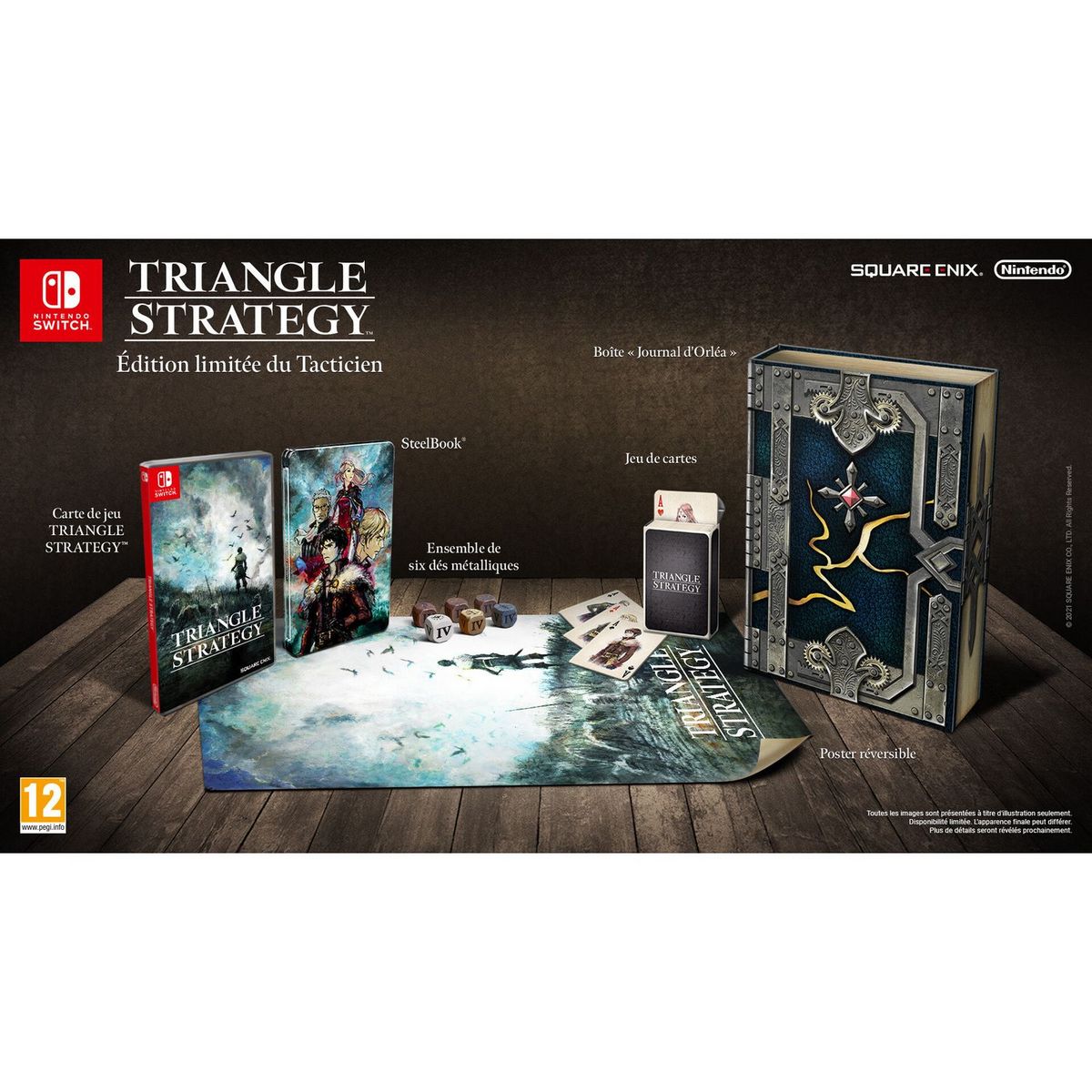 NINTENDO Triangle Strategy Edition Limitée du Tactitien Nintendo Switch
