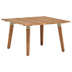 VIDAXL Table basse de jardin 60x60x36 cm Bois solide d'acacia