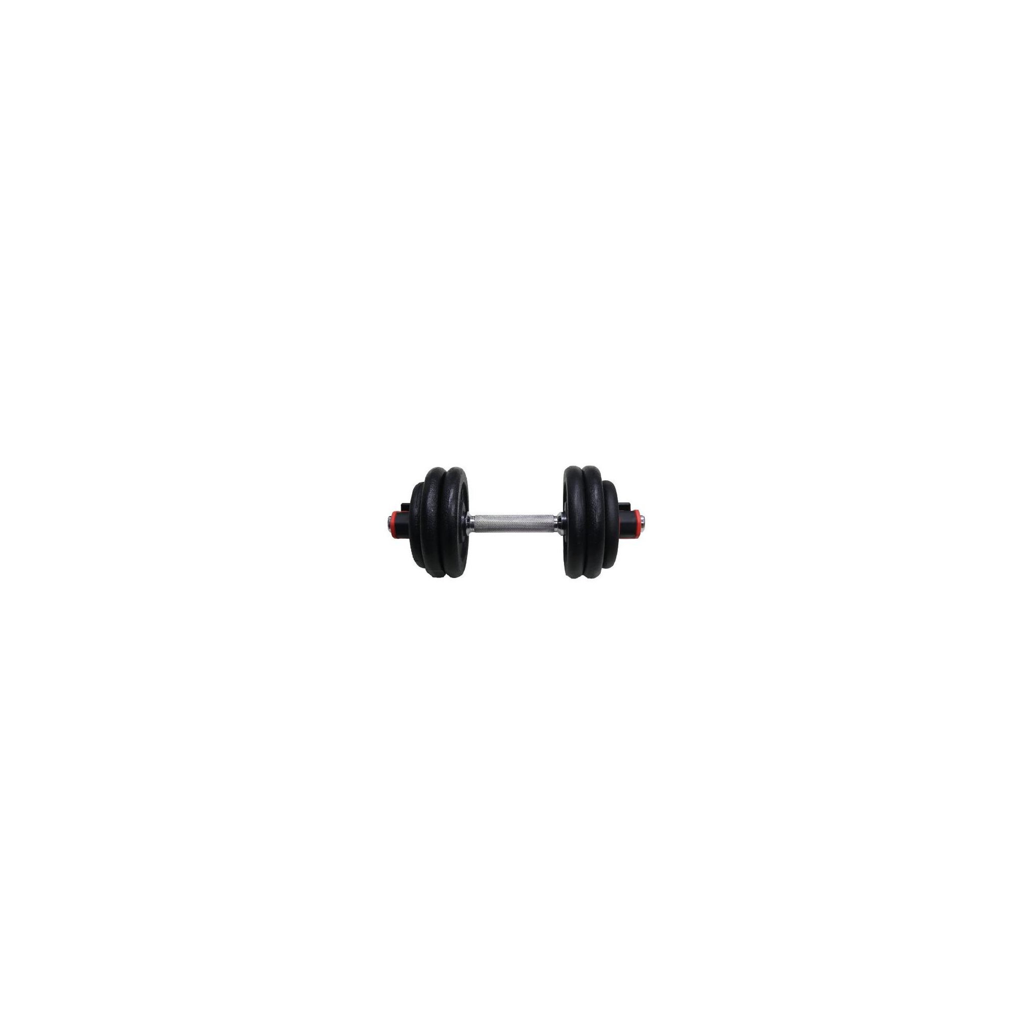 Voir la diapositive 6 : O'Fitness Set barres + haltères 93 kg - fitlife - en acier - tout inclus ( barres, disques, stoppers )