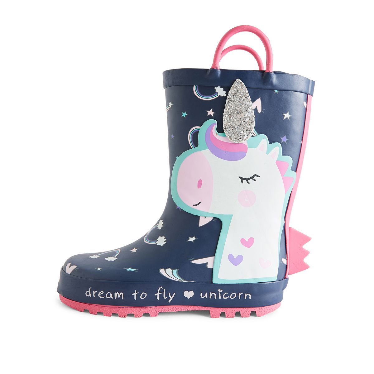 INEXTENSO Bottes de pluie licornes fille du 25 au 35