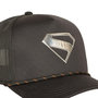 Voir la diapositive 3 : CAPSLAB Casquette Trucker avec filet finitions premium DC Comics Superman