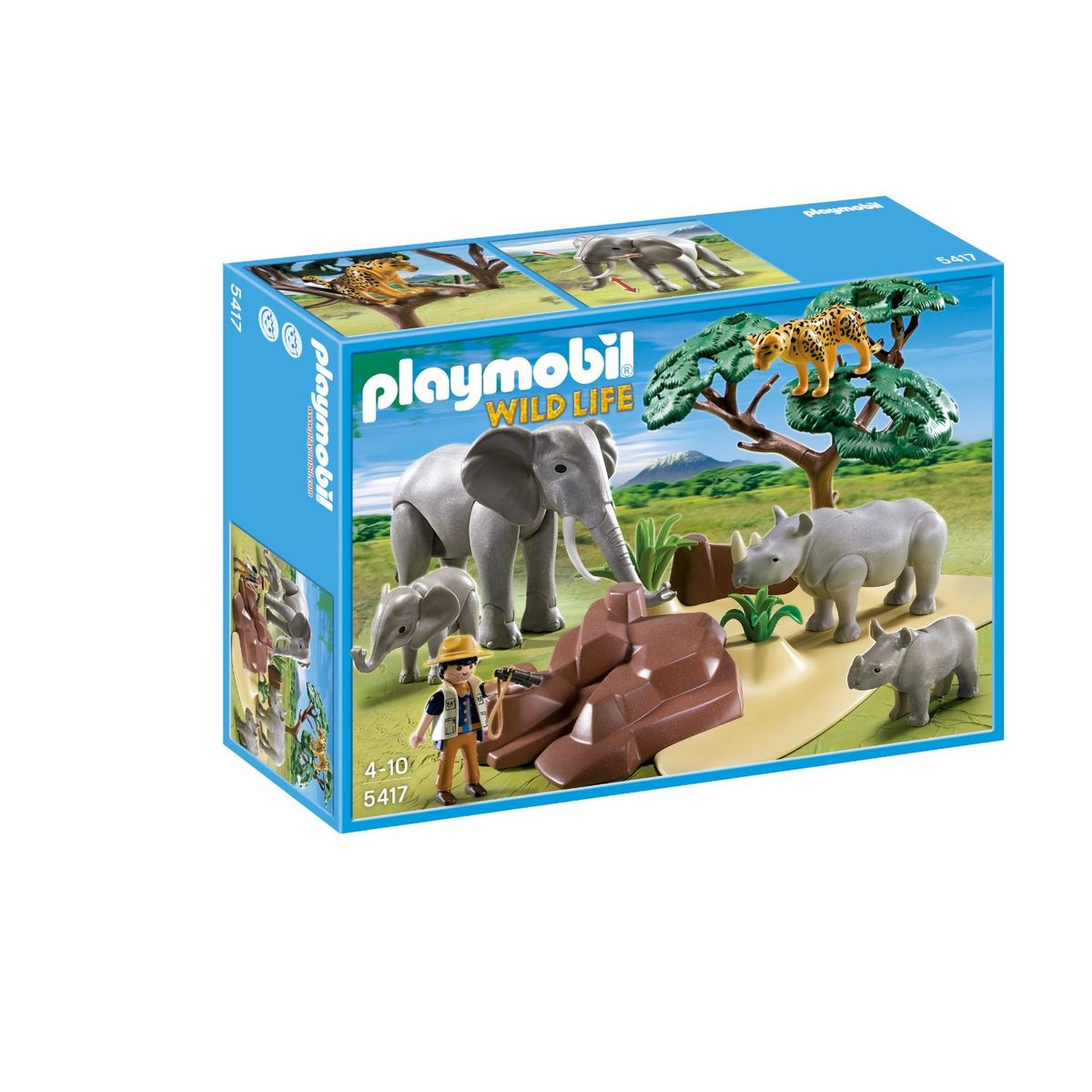 PLAYMOBIL 5417 Animaux de la savane avec photographe