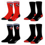 Voir la diapositive 1 : FREEGUN Lot de 4 paires de chaussettes homme La Vache Qui Rit
