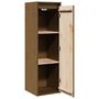 Voir la diapositive 5 : VIDAXL Armoire murale Marron miel 30x30x100 cm Bois de pin massif