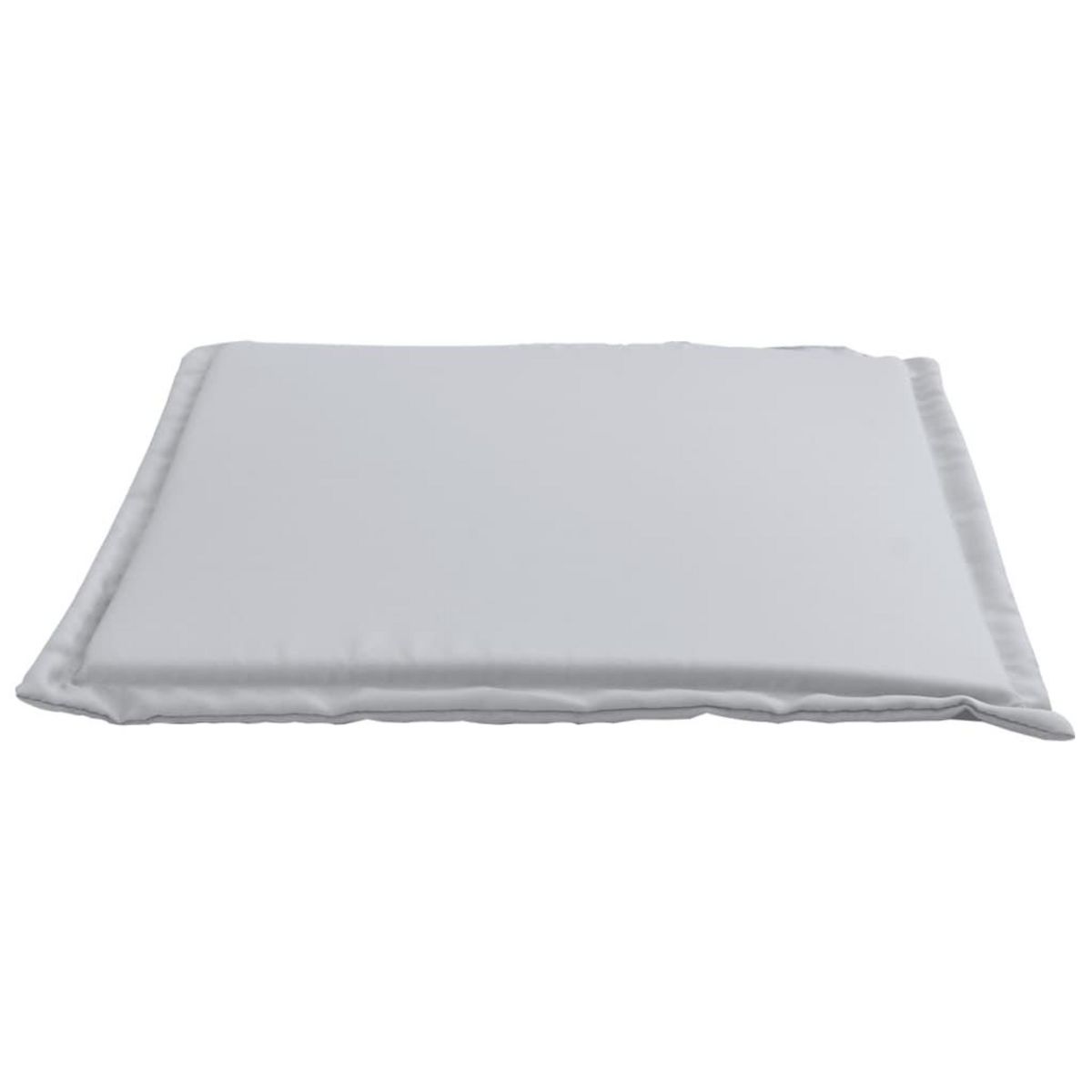 VIDAXL Coussins de siege de jardin lot de 2 gris clair 45x45x2cm carre