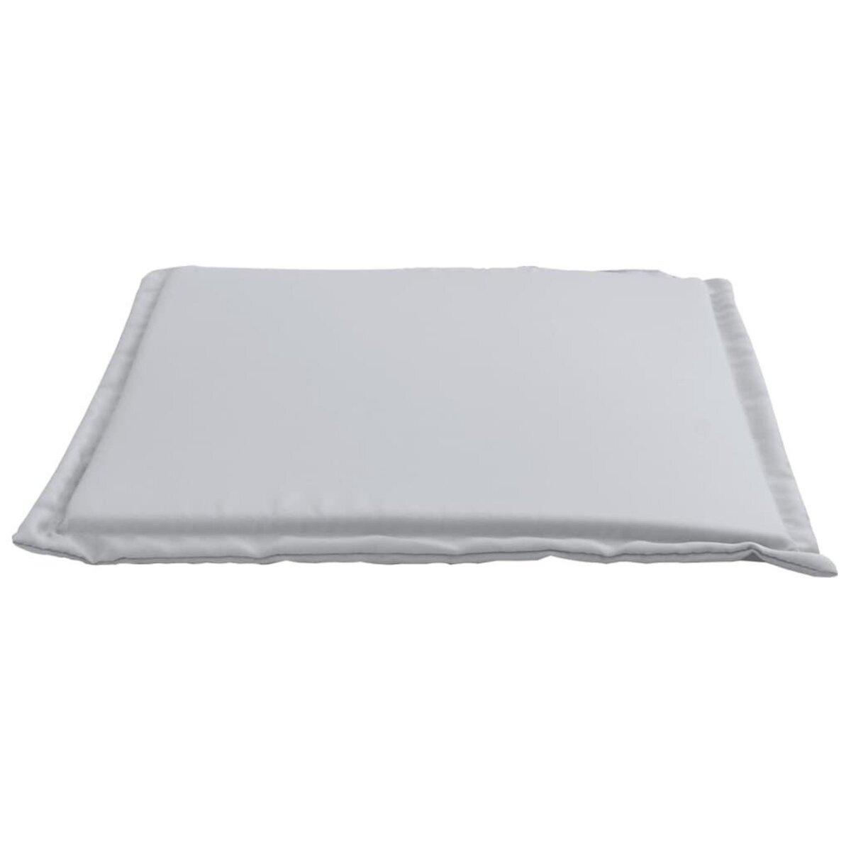 VIDAXL Coussins de siege de jardin lot de 2 gris clair 45x45x2cm carre