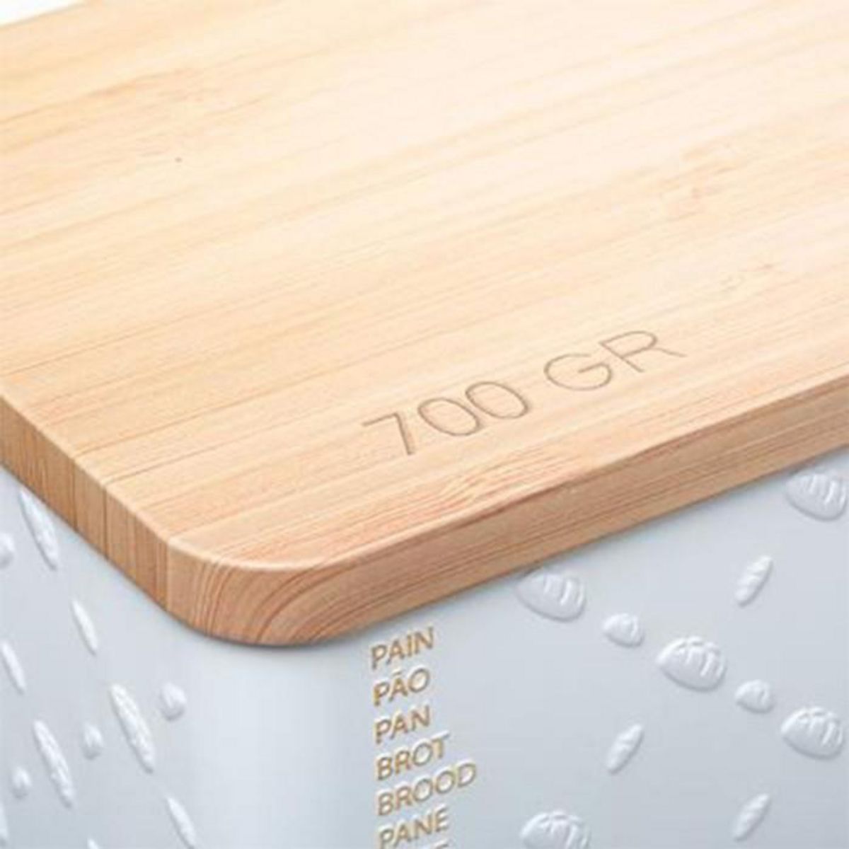 FIVE Boîte à Pain  Scandi  31cm Blanc