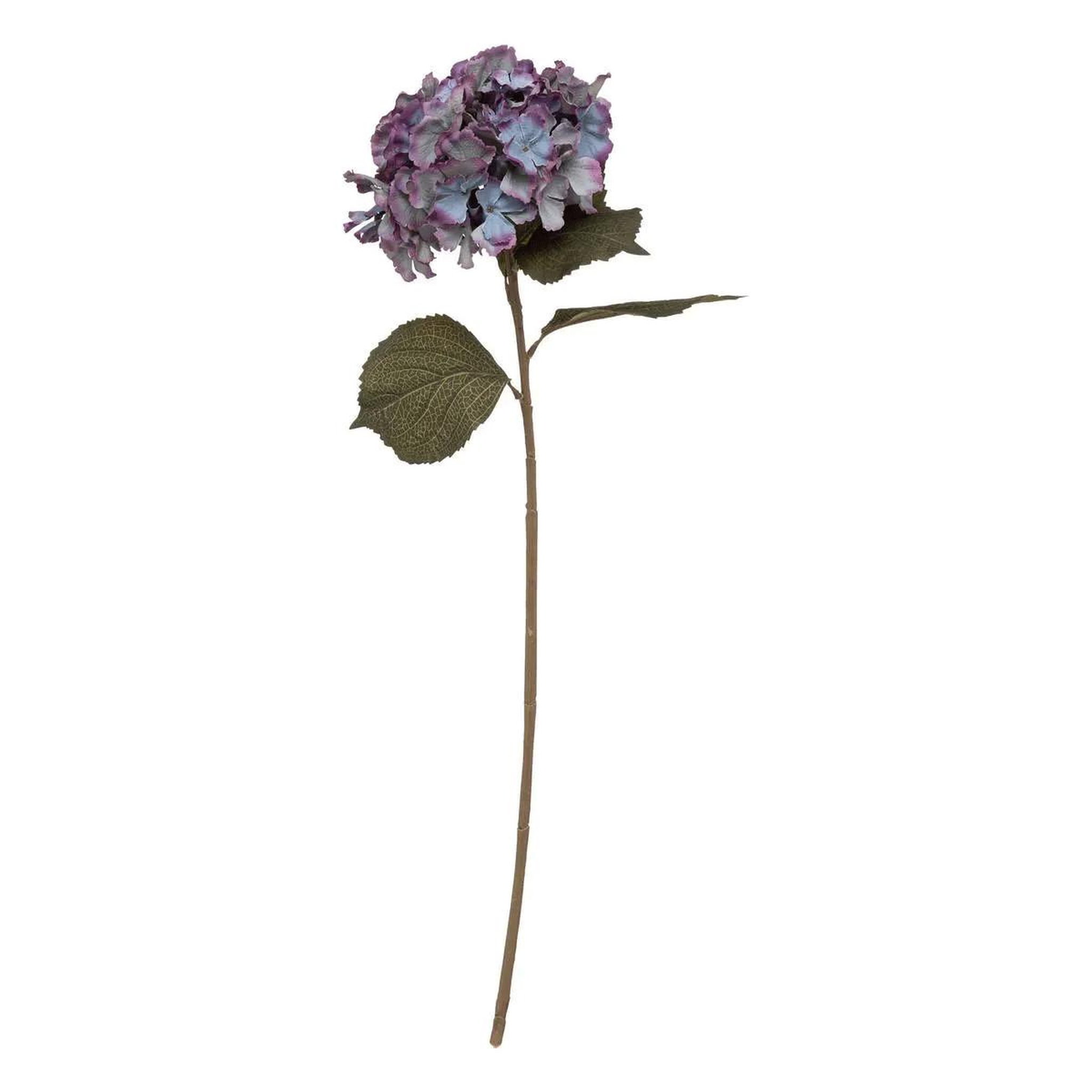 Voir la diapositive 1 : ATMOSPHERA Fleur artificielle  hortensia  83cm bleu