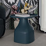 Voir la diapositive 5 : Paris Prix Table d'Appoint Carrée  Gea  50cm Bleu