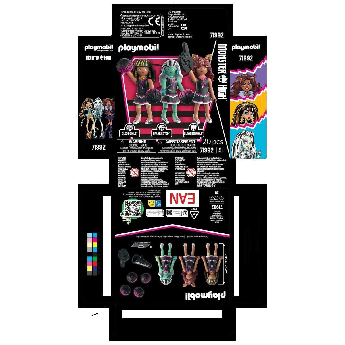 PLAYMOBIL PLAYMOBIL 71992 Monster High la brigade de la peur, des 4 ans