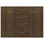 Voir la diapositive 4 : VIDAXL Buffet Chene marron 88x30x65 cm Bois d'ingenierie