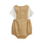 Voir la diapositive 2 : Petit Béguin Ensemble barboteuse bébé en gaze de coton et t-shirt Mini Rêve
