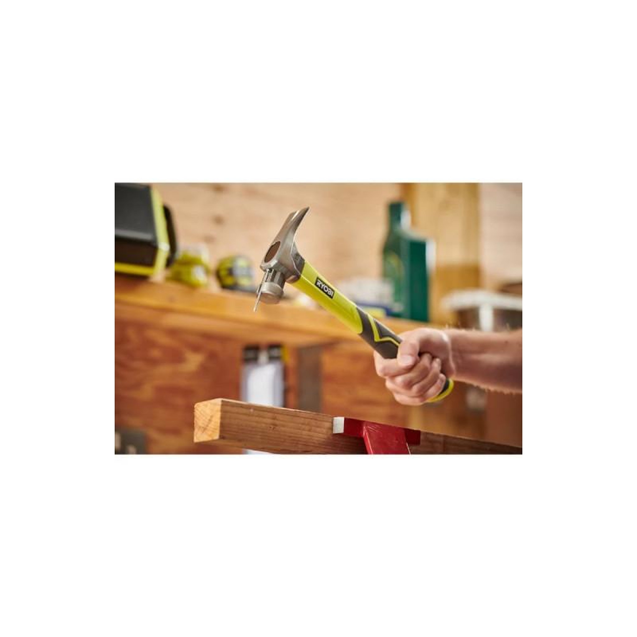 Voir la diapositive 5 : Ryobi Marteau de charpentier RYOBI - 450g