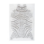 Paris Prix Tapis Imprimé Animal  Rabbit  Gris & Blanc. Coloris disponibles : Gris