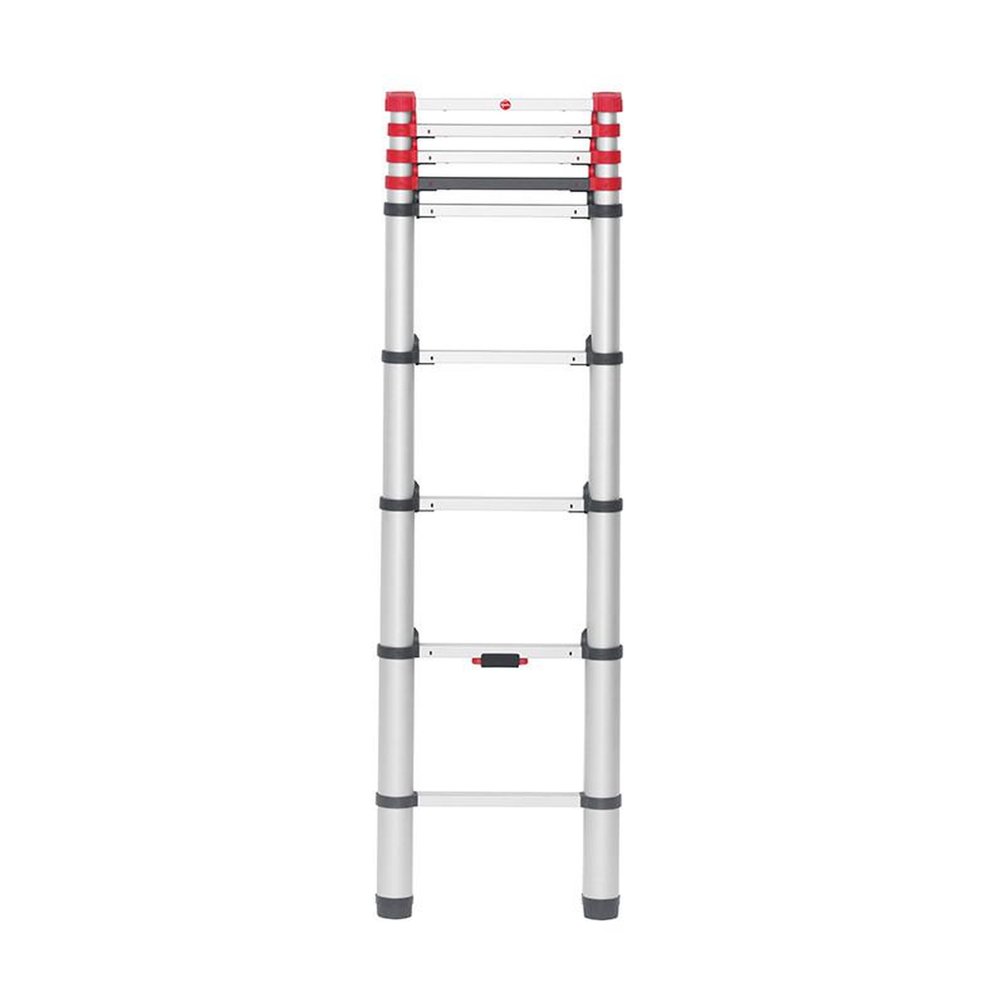 Voir la diapositive 3 : HAILO Echelle télescopique pliable 9 échelons 2,6m/3,4m en aluminium hailo flexline
