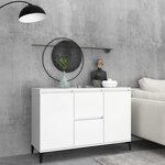 VIDAXL Buffet blanc 104x35x70 cm bois d'ingenierie