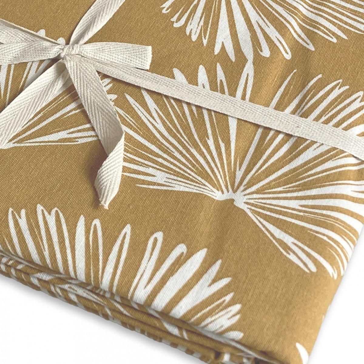 FUTURE HOME Nappe rectangle anti-taches déperlante champêtre 140x240cm VIRGINIE