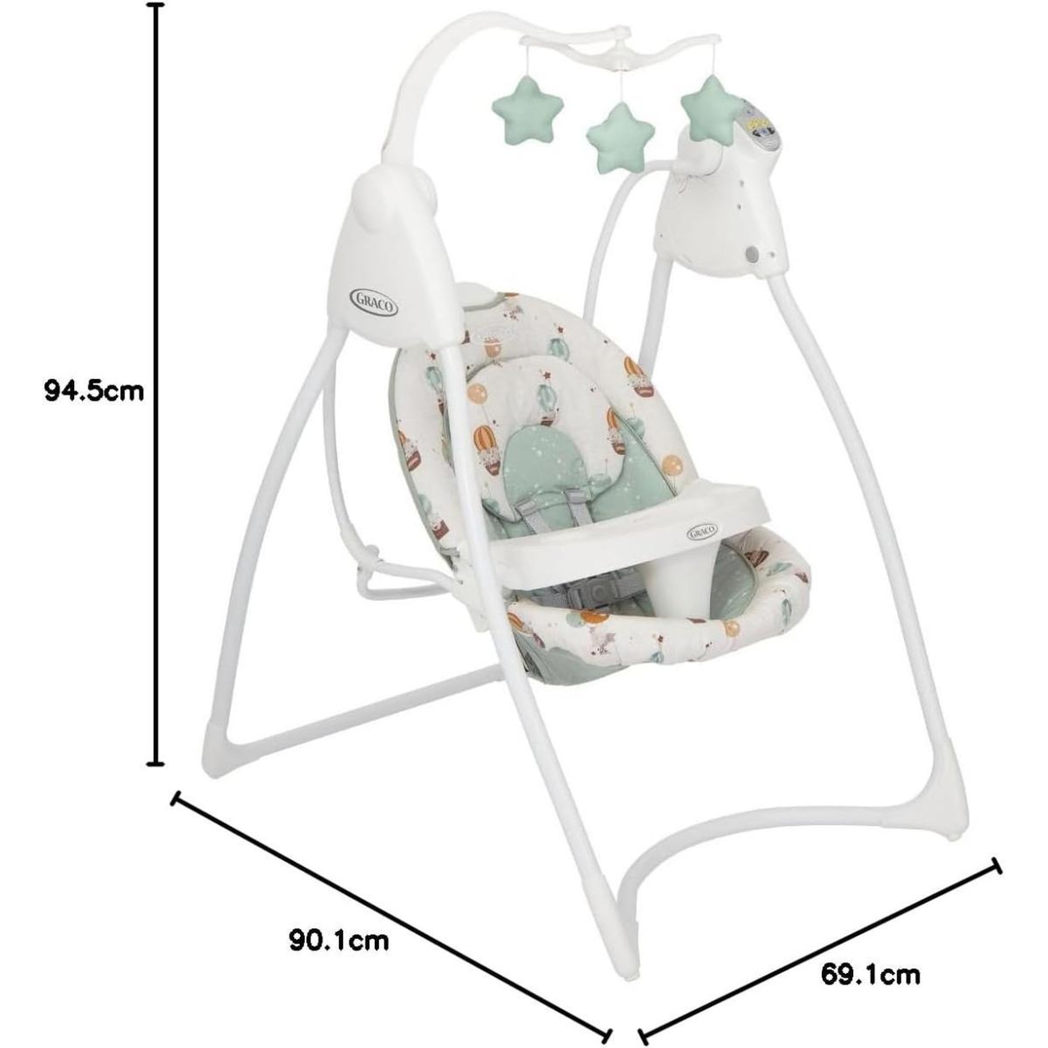 Voir la diapositive 3 : GRACO Lovin' Hug balancelle Up  and  Away