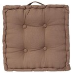 ATMOSPHERA Coussin de Sol  Dorian  40x40cm Taupe
