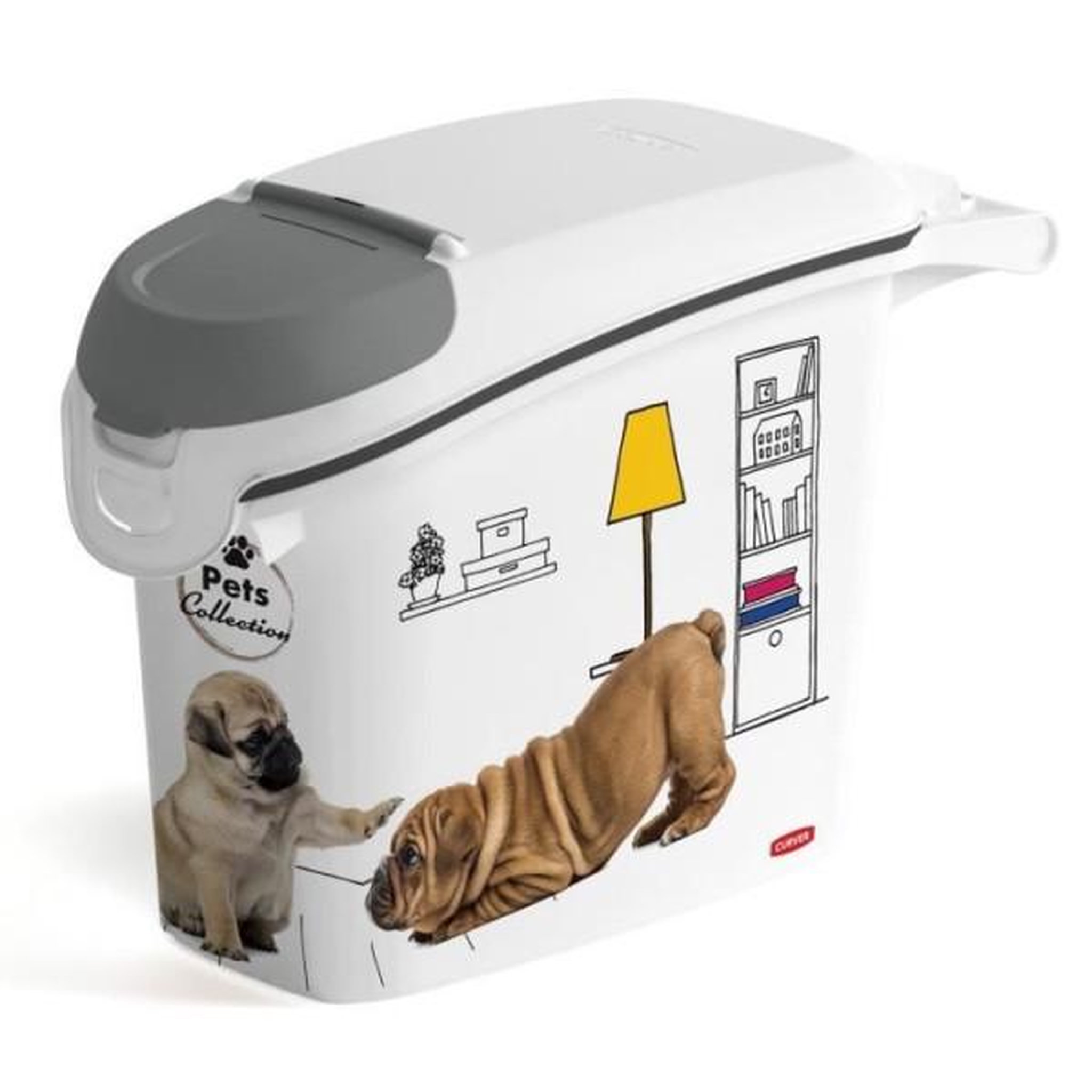 CURVER Curver PetLife boîte a croquettes pour chiens 6 kg 23 x 50 x 36 cm