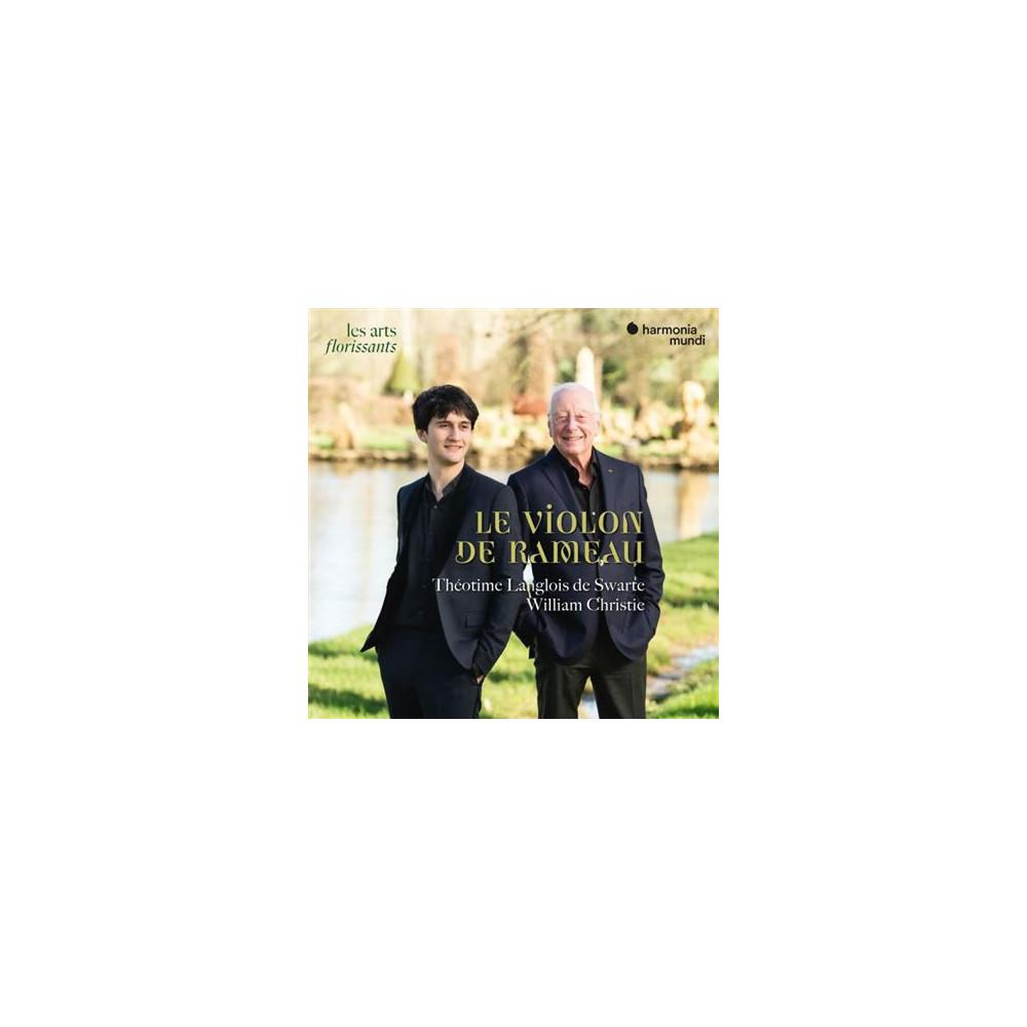 Cd le violon de rameau : christie & langlois de swarte, sonates et airs pour violon et clavecin