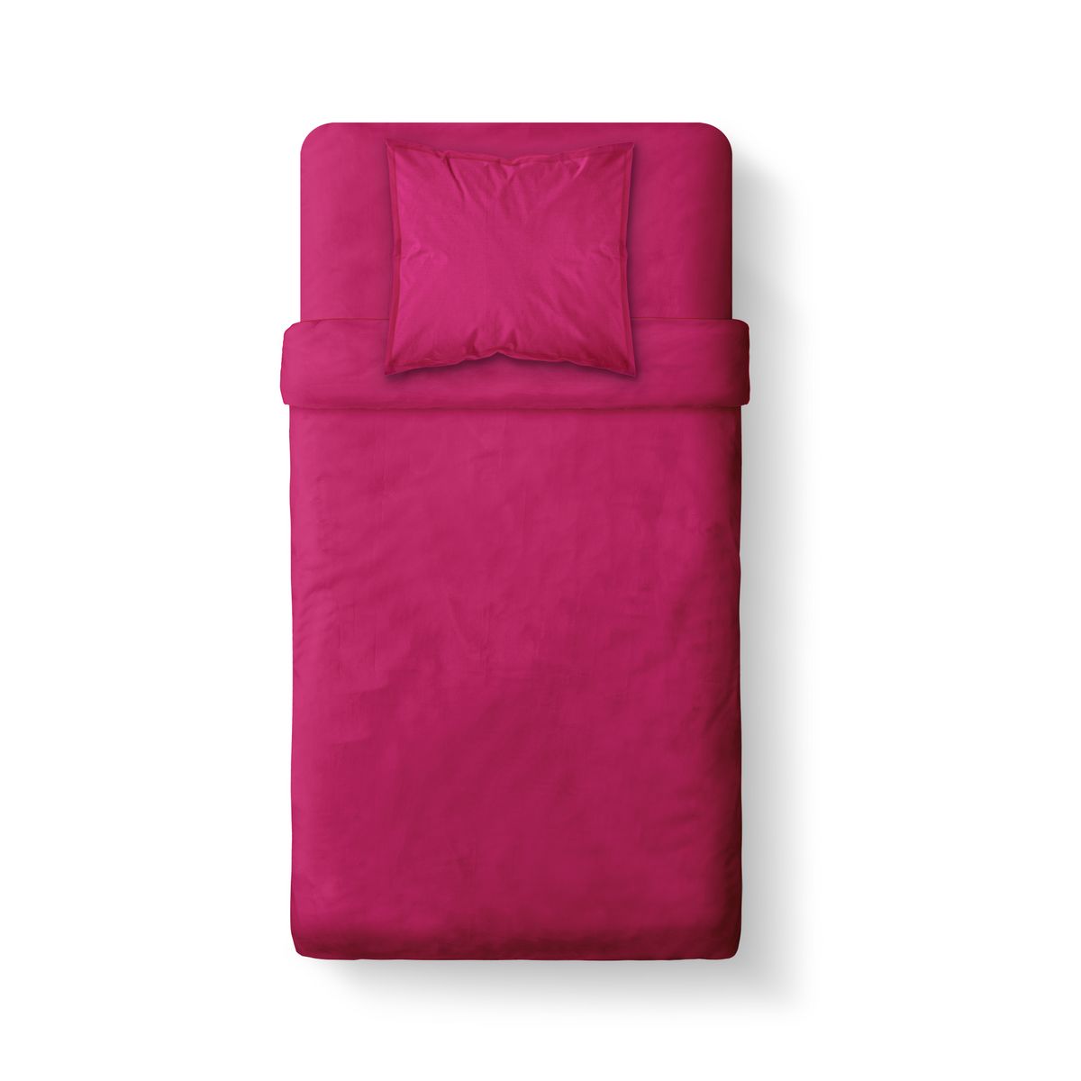 TODAY Housse de couette unie coton 57 fils