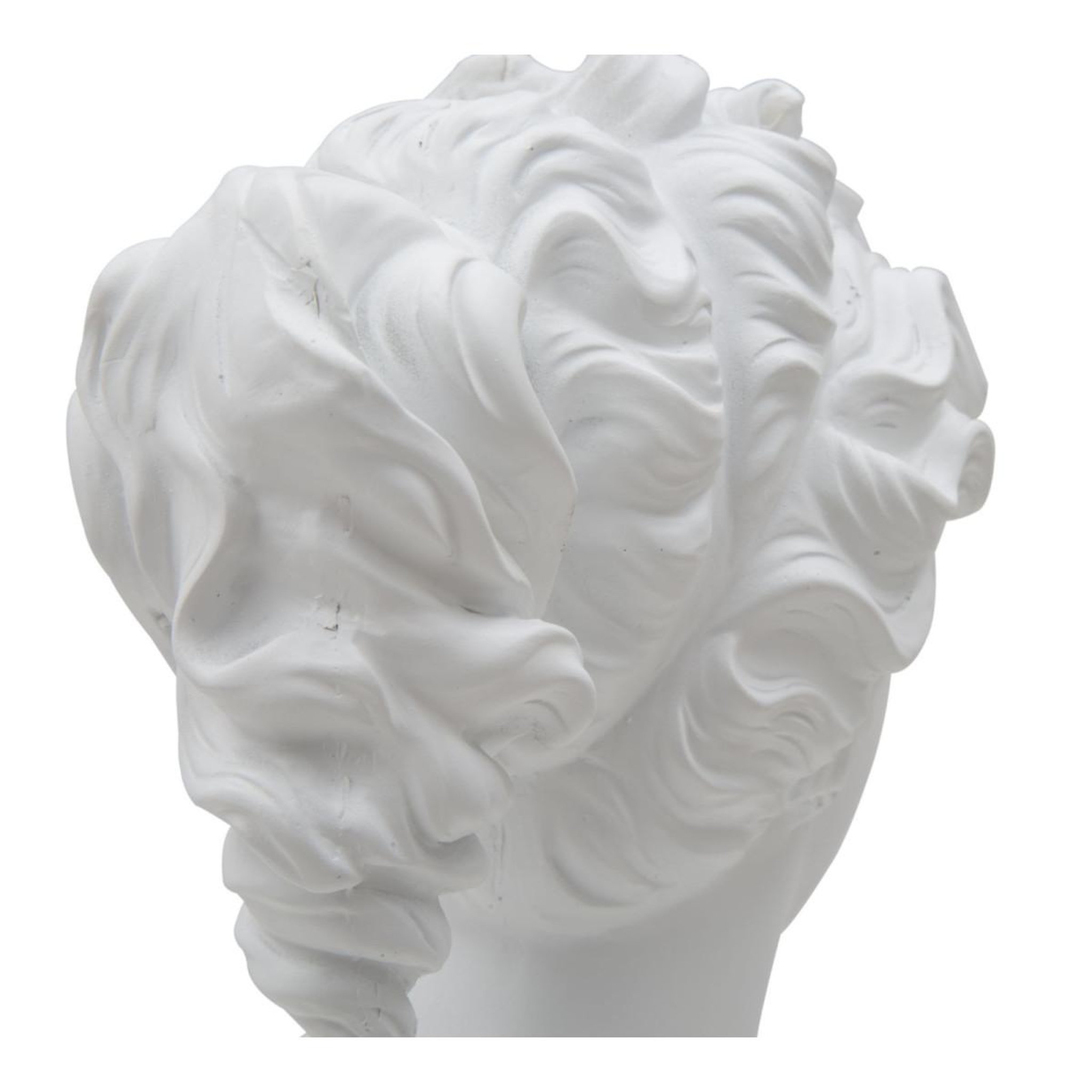 Voir la diapositive 4 : Paris Prix Buste tête féminine  roman  34cm blanc