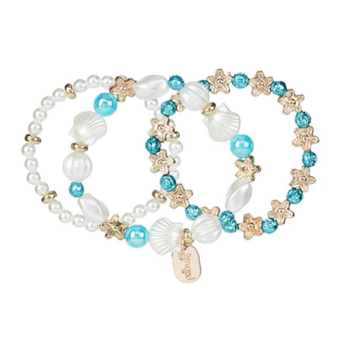 SOUZA Set de 3 bracelet Lina or
