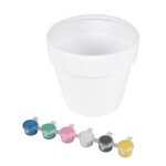 Paris Prix Pot de Fleur à Peindre  Céramique  12cm Blanc