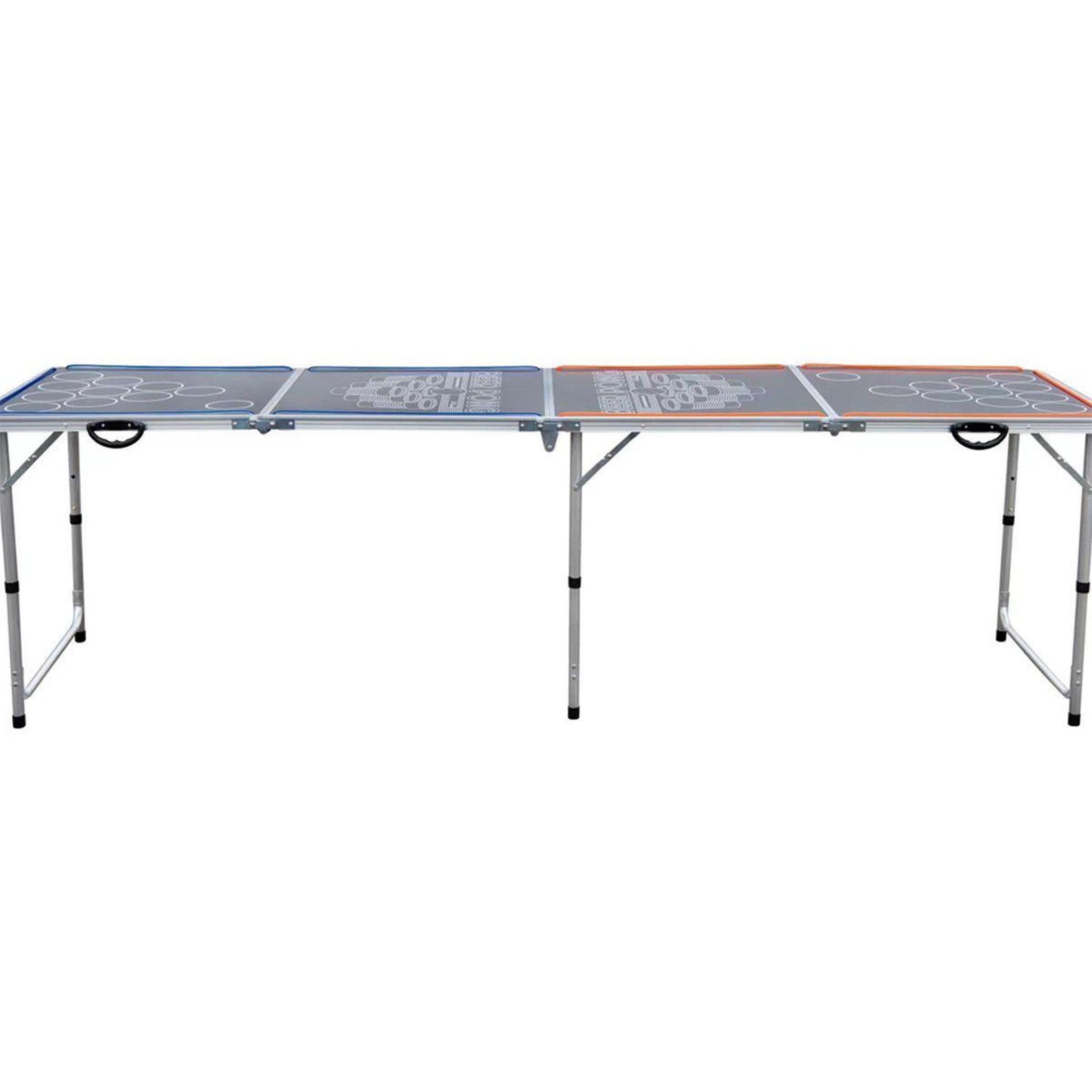 Voir la diapositive 3 : DE FAUGERES Table beer-pong  led  240cm noir