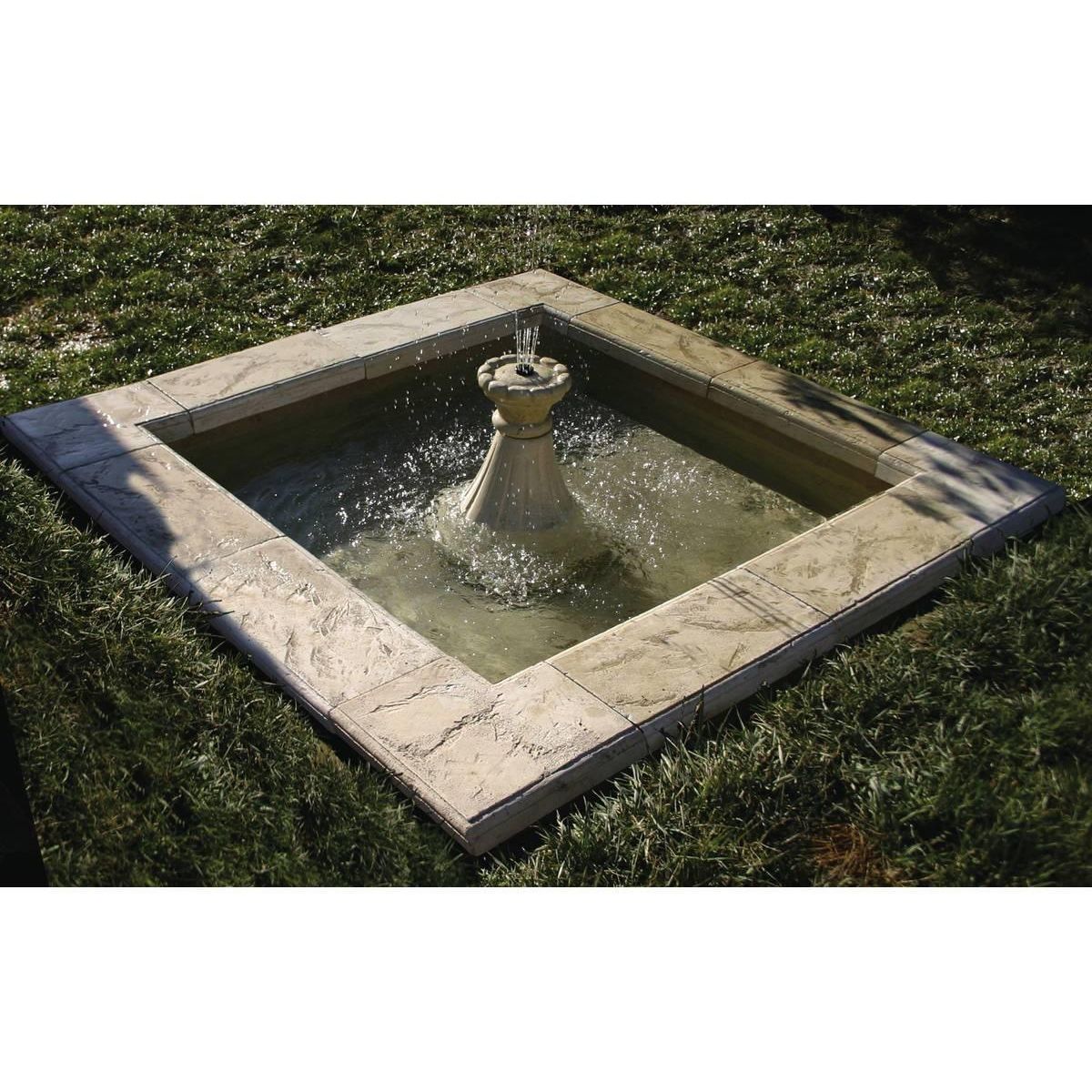 Habitat et Jardin Bassin carré  Eden  - 170 x 170 cm