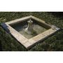 Voir la diapositive 2 : Habitat et Jardin Bassin carré  Eden  - 170 x 170 cm