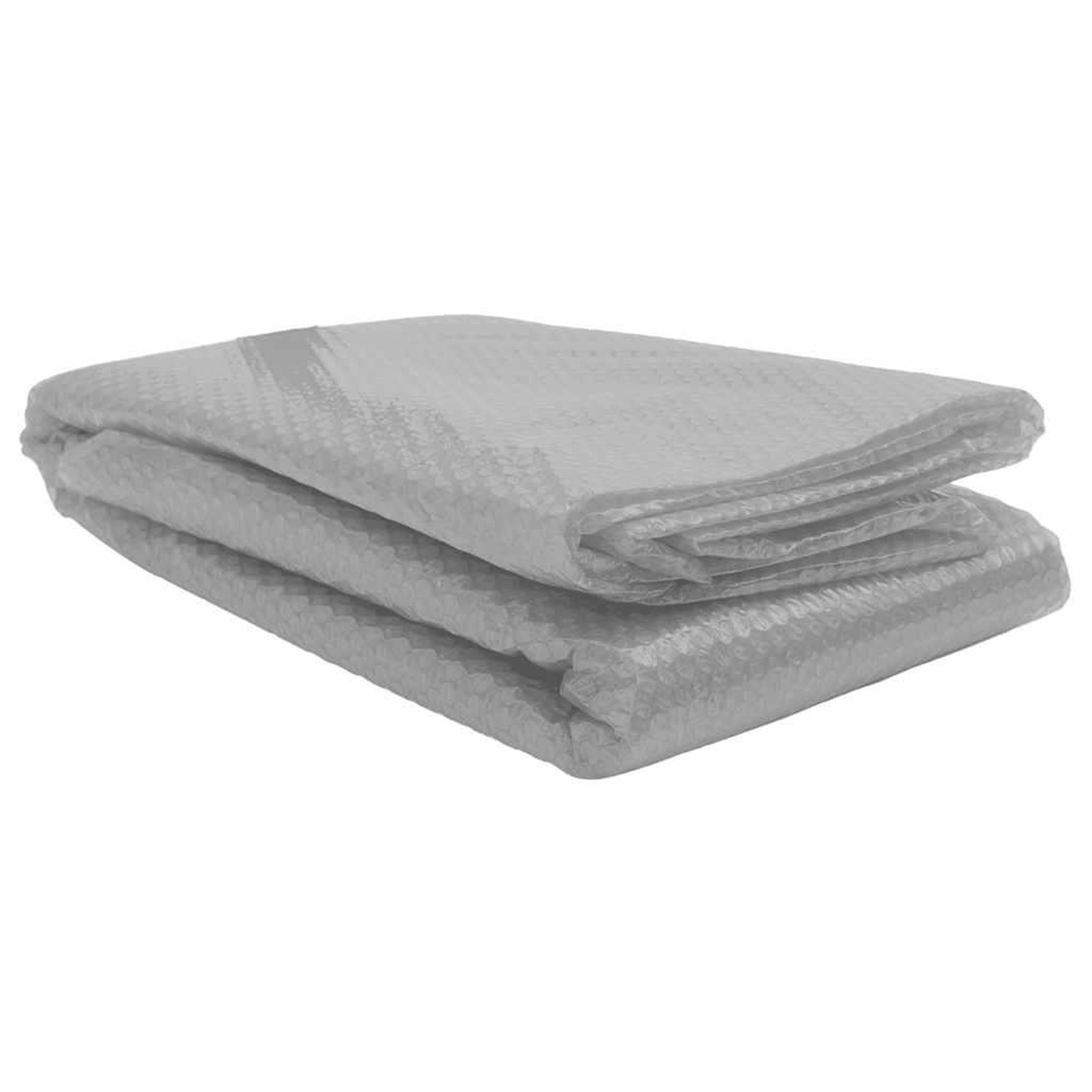 VIDAXL Film solaire de piscine flottant pe 450x220 cm gris